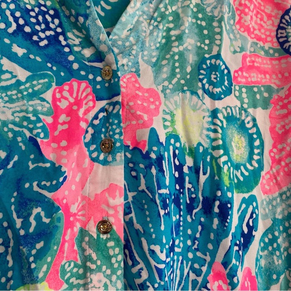 Lily Pulitzer Lillith Tunic Dress In Multi Boho Batik - Picture 3 of 8